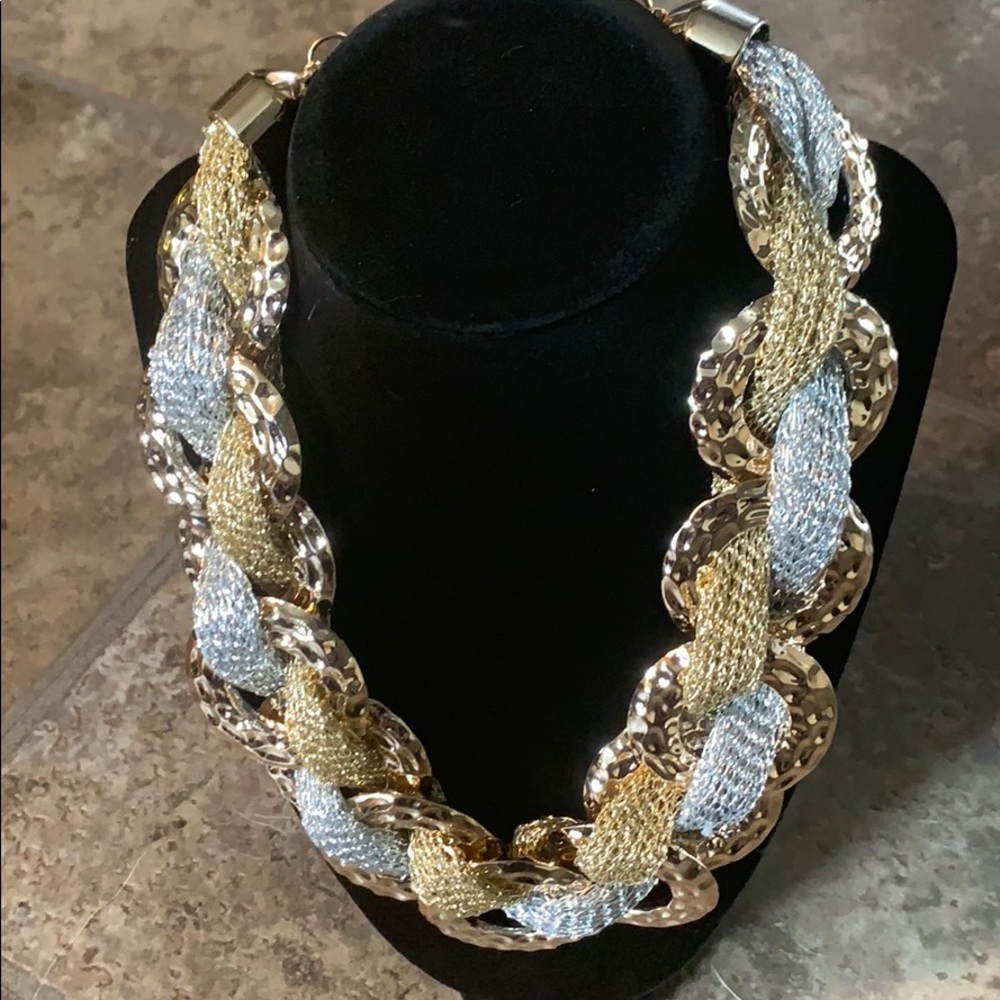 Costume light weight statement necklace